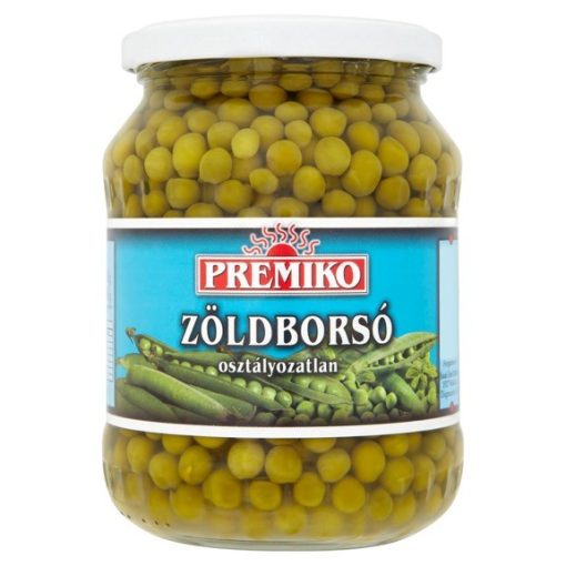 Zöldborsó 680g