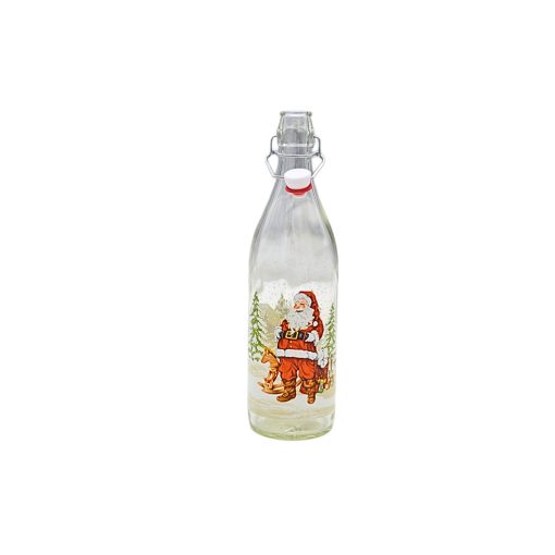 1000ml Karácsonyi Csatos Üveg